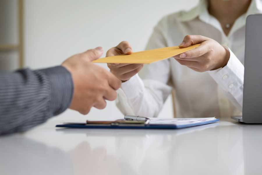 Process serving delivering documents