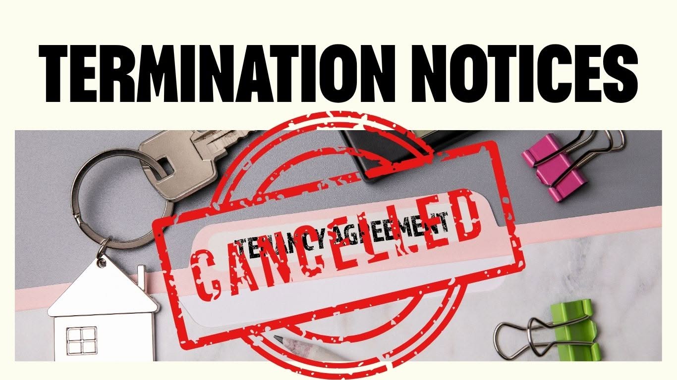 serving termination notices