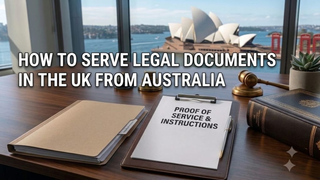 serve legal documents in the uk
